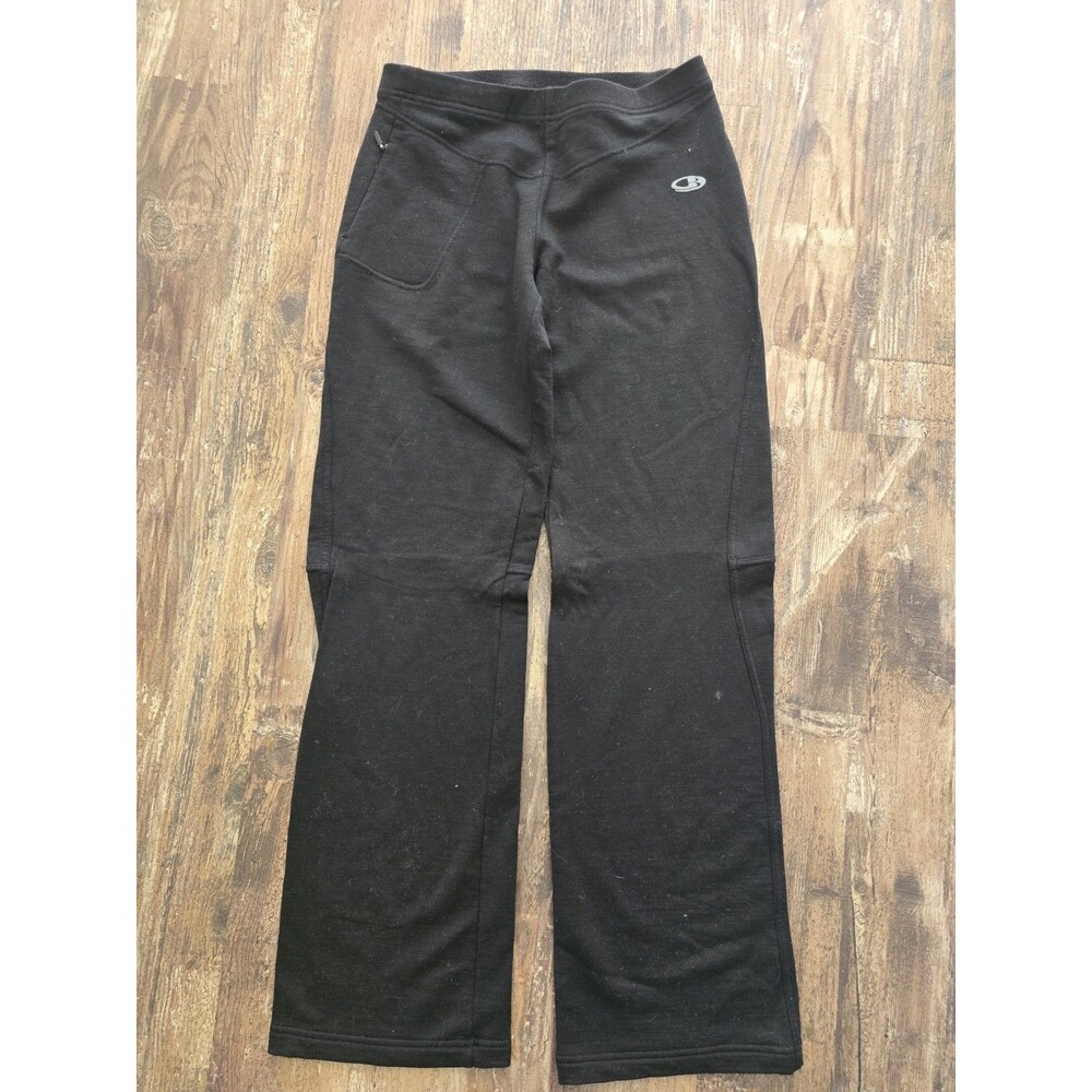 Icebreaker 260 Midweight Merino Wool Pants Women's XS Black GT Track / Lounge